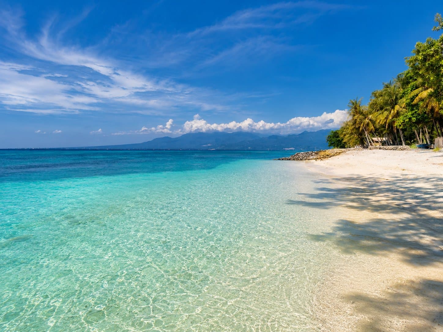The G Boutique beachfront, Negros across the strait